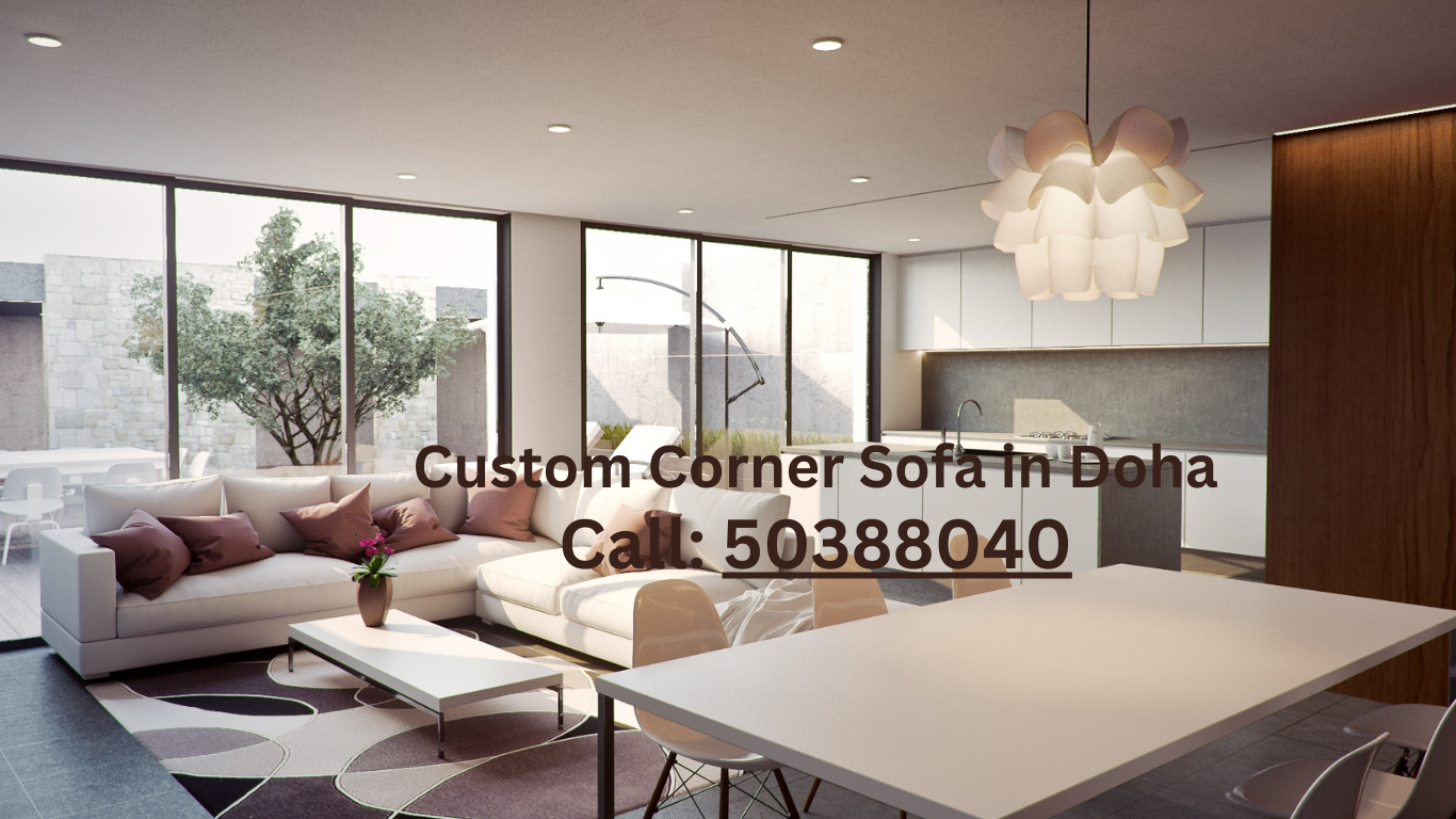 Custom Corner Sofa in Doha