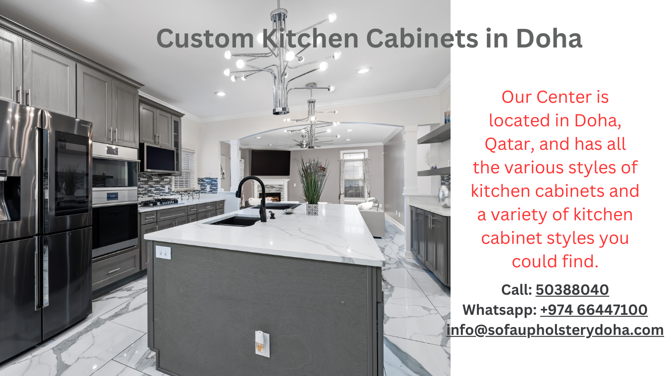 Custom Kitchen Cabinets in Doha<br />

